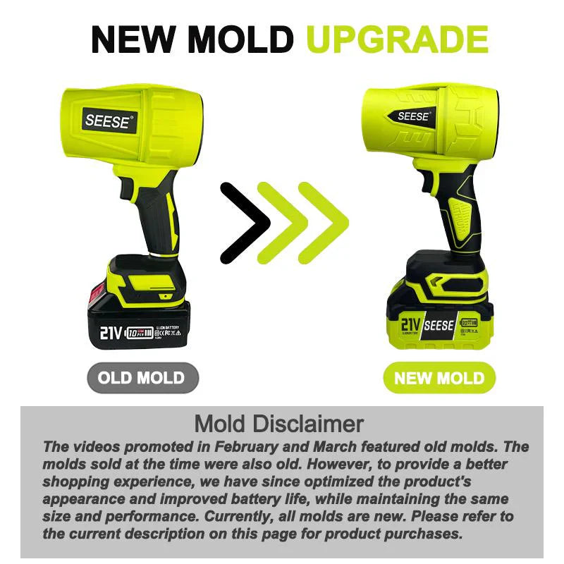 Turbo Jet Fan Leaf Blower 2.0