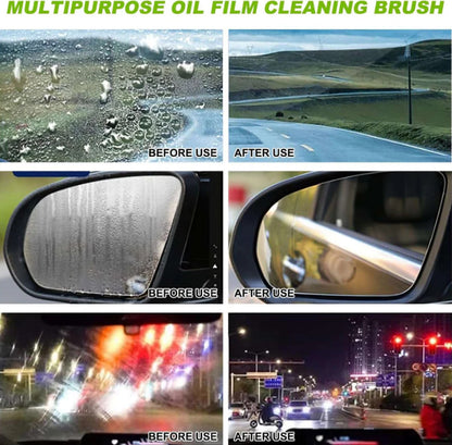 Glass Oil Film Cleaning Brush