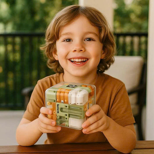 3D Labyrinth Puzzle Cube